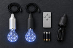 What's in the box: lights, remote, battery cassette, 3 x AAA